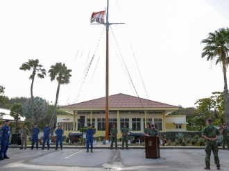 ‘Compagnie in de West’ di Defensa den Region Caribe Hulandes ta pasa su rotacion